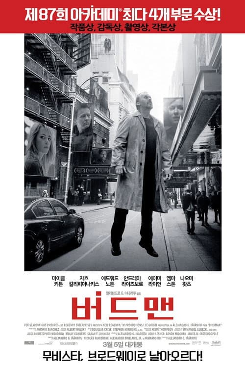 버드맨 포스터